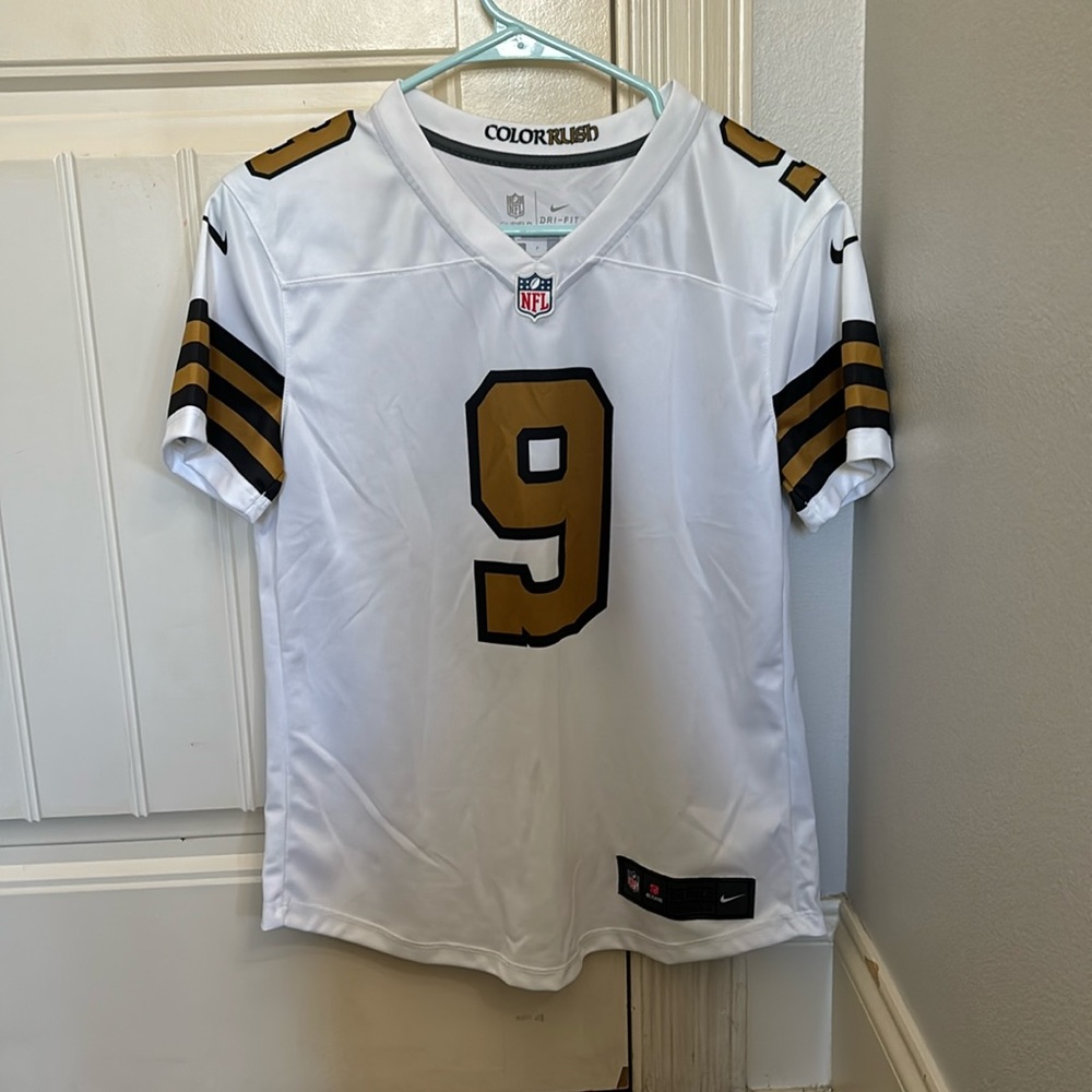Nike Drew Brees Saints Youth Small Football Jersey Excellent Condition Worn once